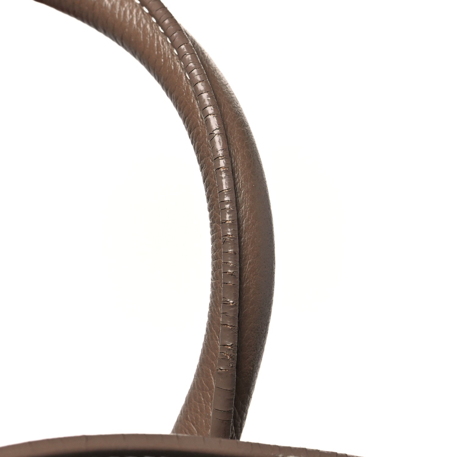 Saint Laurent Grained Calfskin Topstitch Small Classic Sac De Jour Taupe 22 of 22
