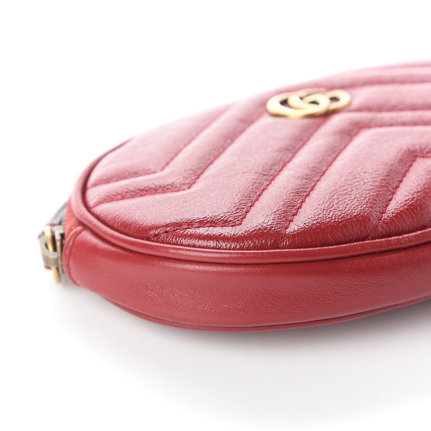 Azalea Calfskin Matelasse GG Marmont Multi Belt Bag 85 34 Romantic Cerise
