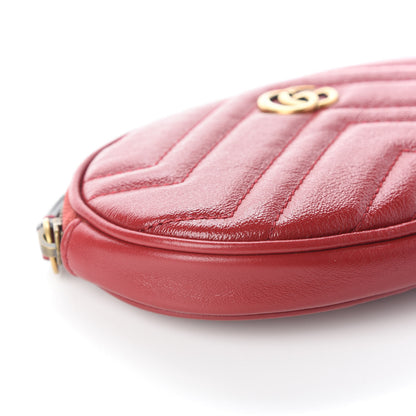 Gucci Azalea Calfskin Matelasse GG Marmont Multi Belt Bag 85 34 Romantic Cerise 18 of 20