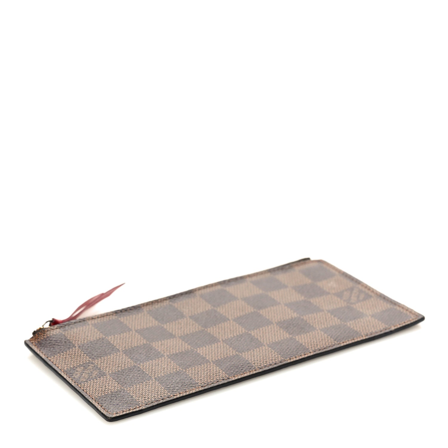 Louis Vuitton Damier Ebene Felicie Chain Wallet Zippered Insert 4 of 7