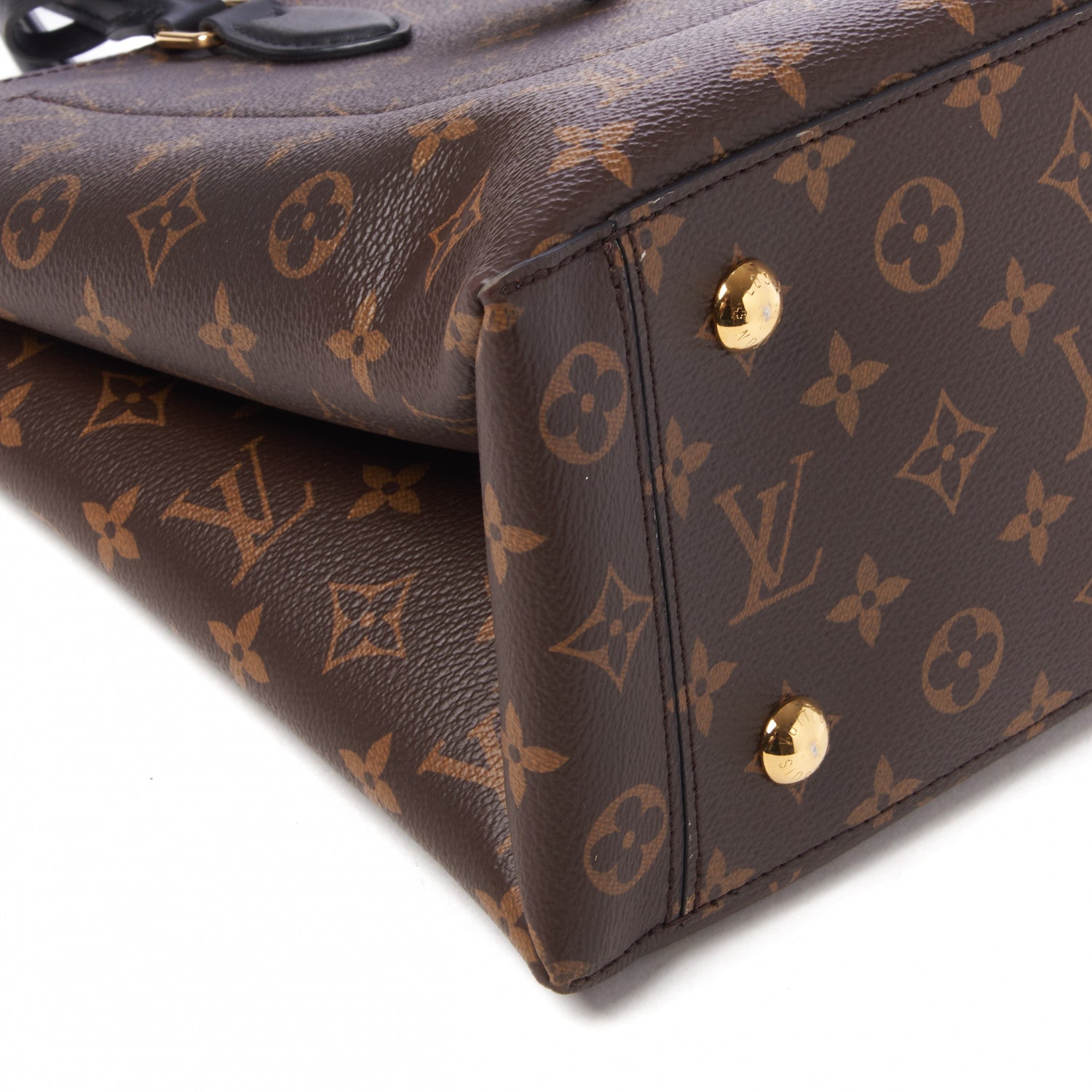 Louis Vuitton Monogram Flower Tote Black 5 of 8