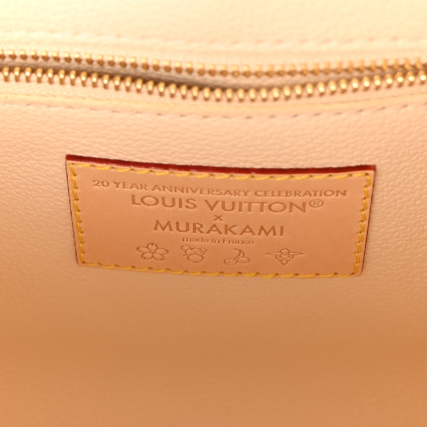 LV x TM Monogram Multicolor Cosmetic Pouch GM White