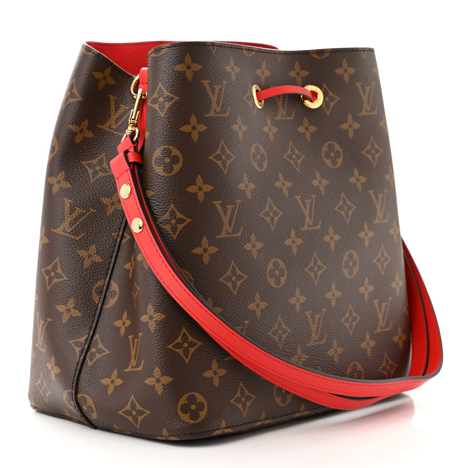 Louis Vuitton Monogram Neonoe MM Coquelicot 3 of 9