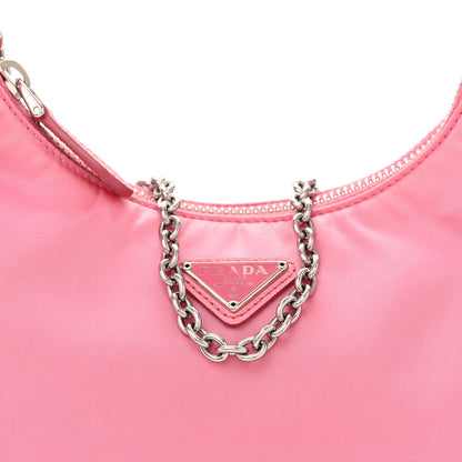 Prada Nylon Re-Edition 2005 Shoulder Bag Begonia 7 of 10