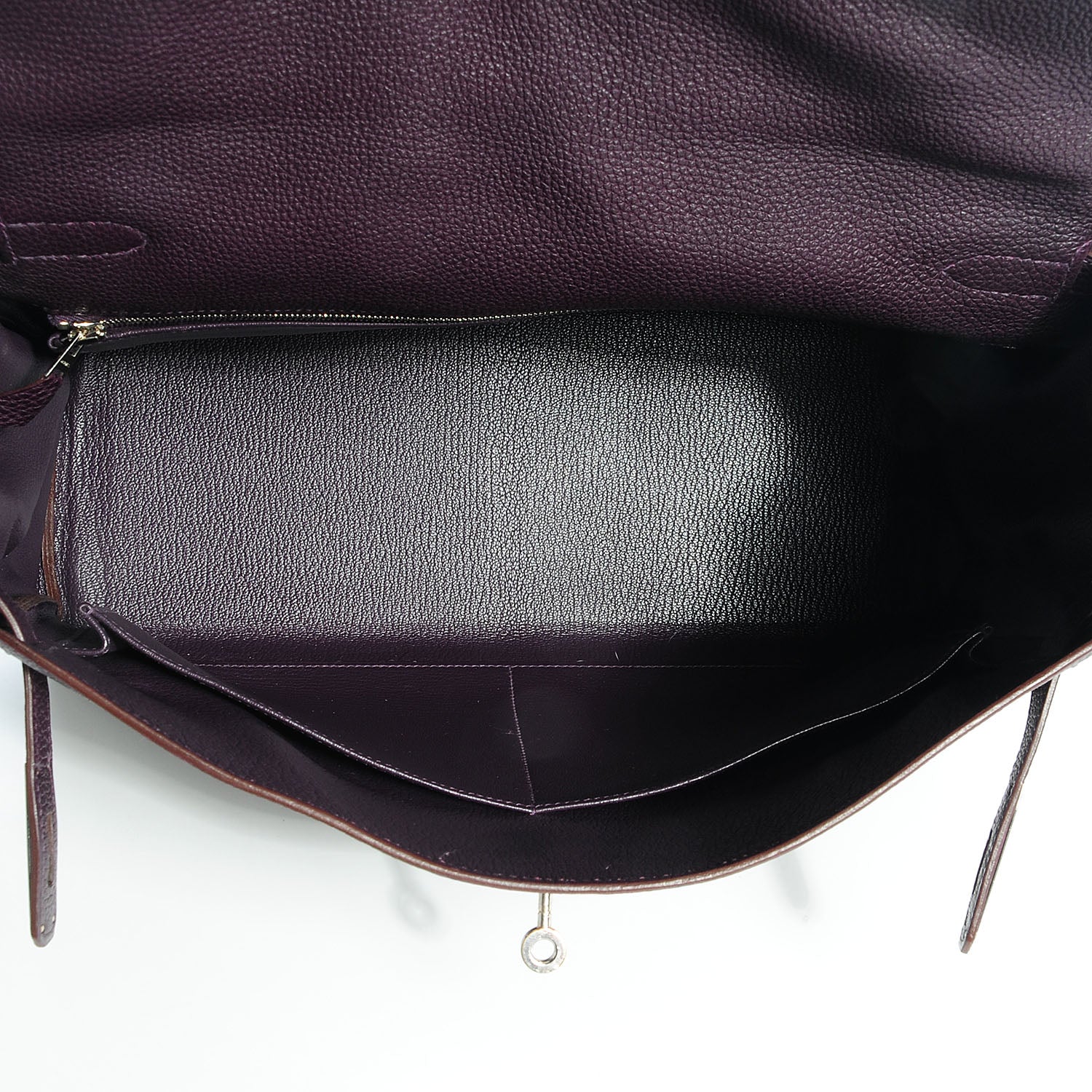 Hermes Togo Kelly Retourne 35 Raisin 5 of 27
