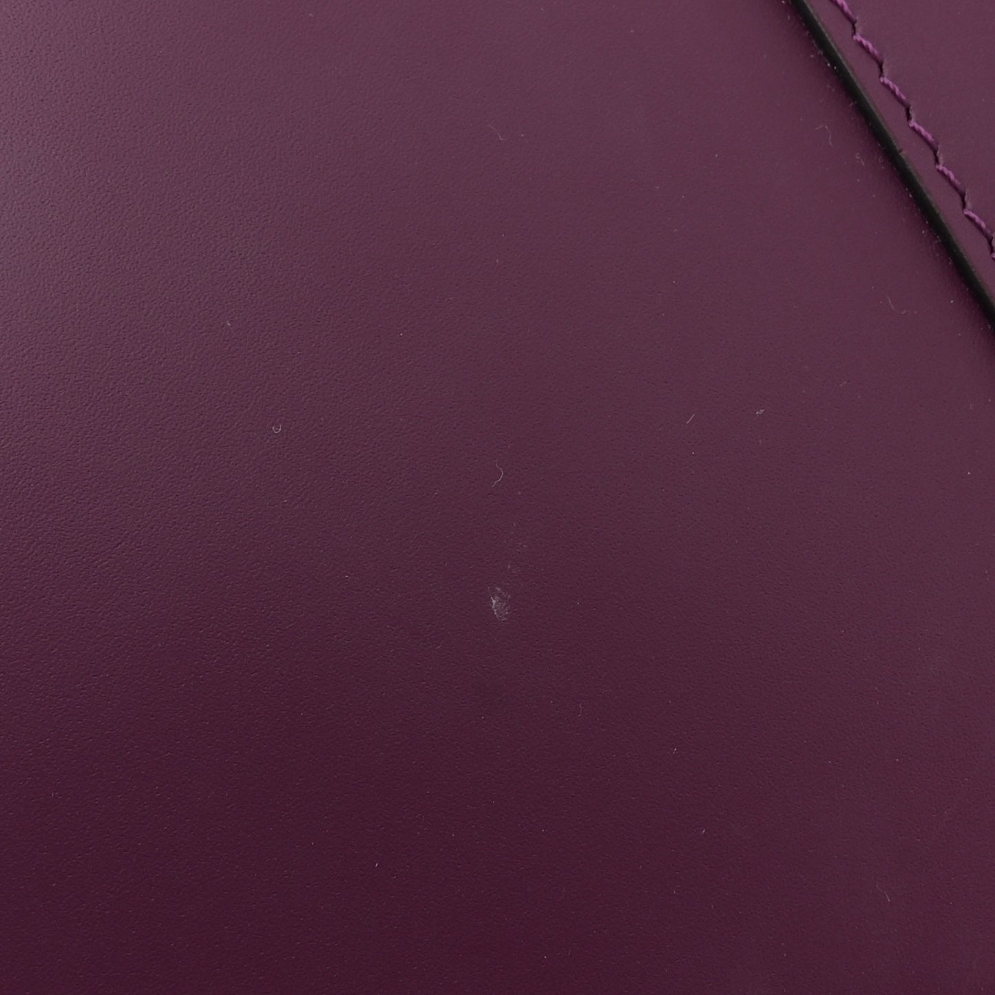 Calfskin Saddle Bag Purple