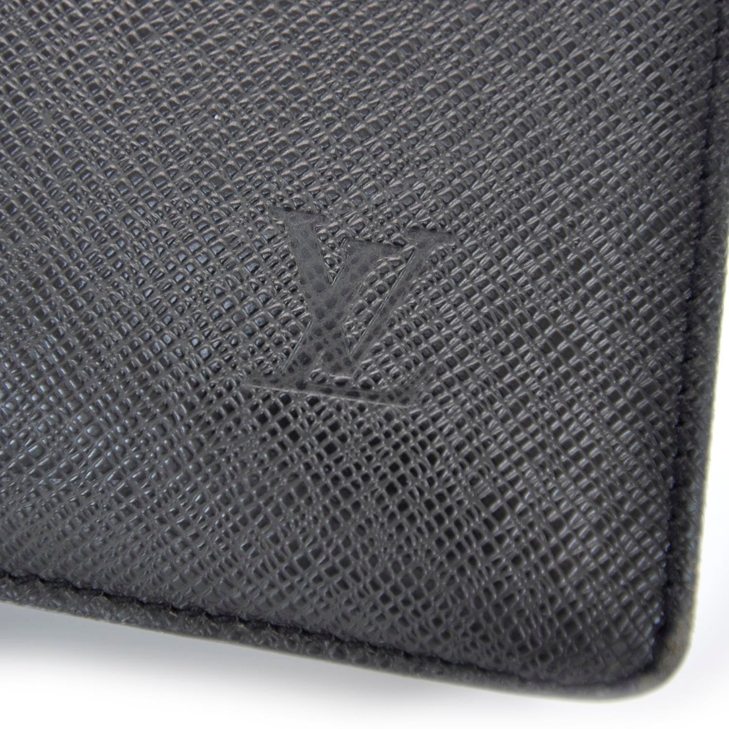 Louis Vuitton Taiga Serviette Tobol Briefcase Black 7 of 10