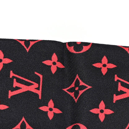 Louis Vuitton Silk Monogram Tribute To Alma BB Bandeau Black 4 of 7
