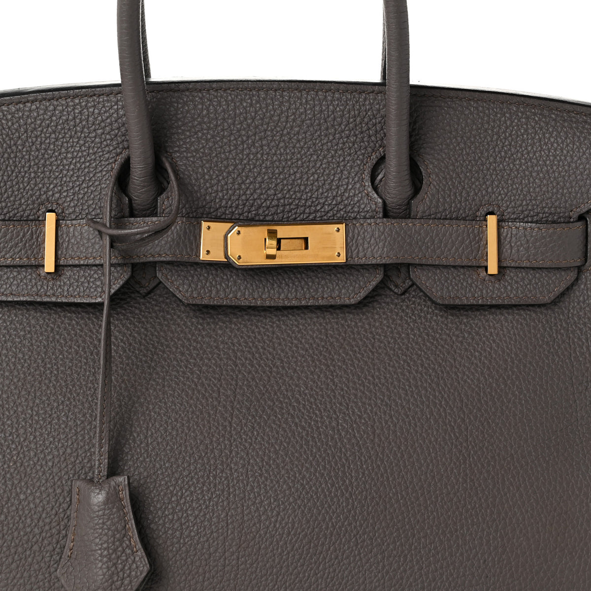 Hermes Togo BIRKIN 30 Etain 8 of 13