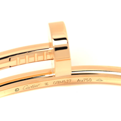 Cartier 18K Yellow Gold Juste Un Clou Bracelet 16 4 of 5