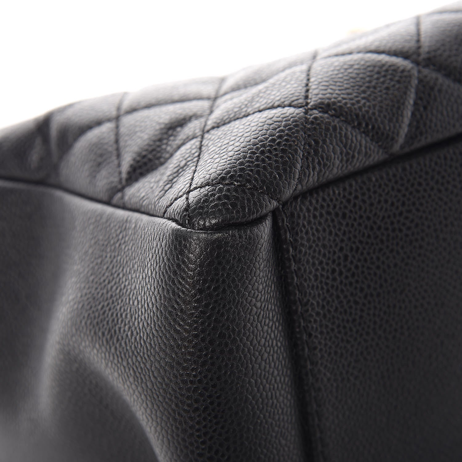 Chanel Caviar Quilted Grand Shopping Tote GST Black 11 of 14