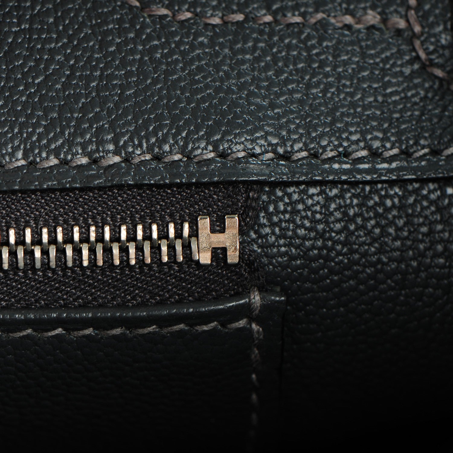 Hermes Ostrich Birkin 30 Graphite 22 of 27