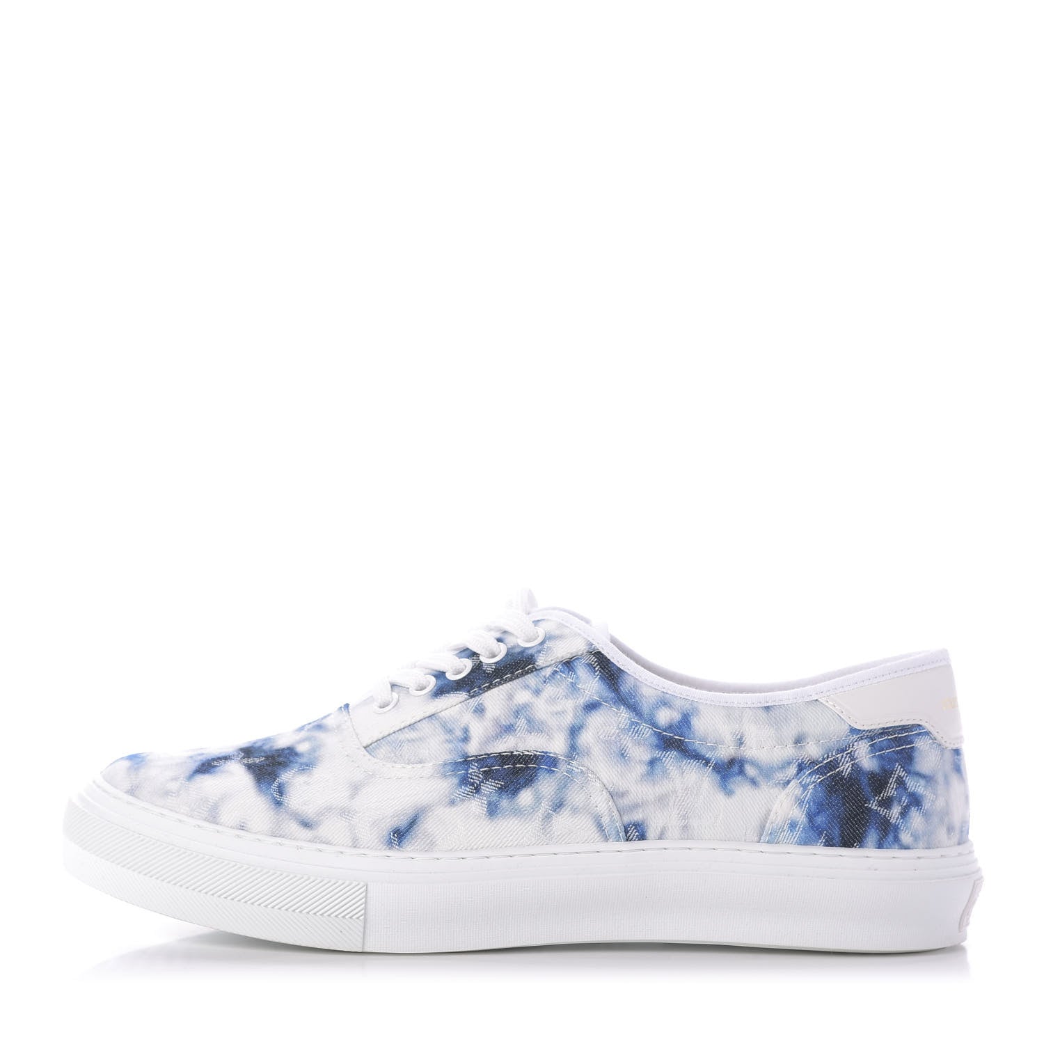 Louis Vuitton Denim Monogram Trocadero Tie Dye Sneakers 8.5 Marine 1 of 10