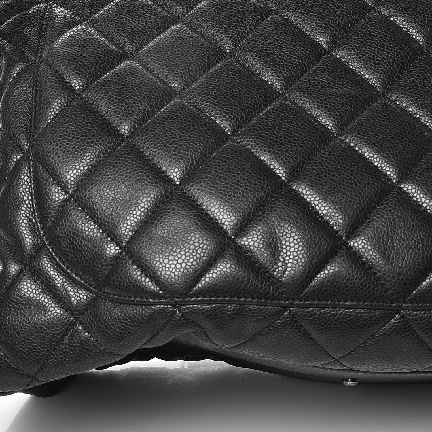 Chanel Caviar Quilted XL Grand Shopping Tote GST Black 17 of 20