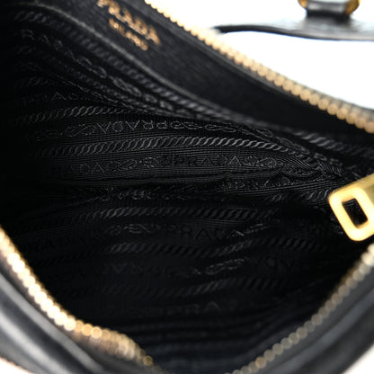 Prada Vitello Daino Small Belt Bag Black 4 of 9