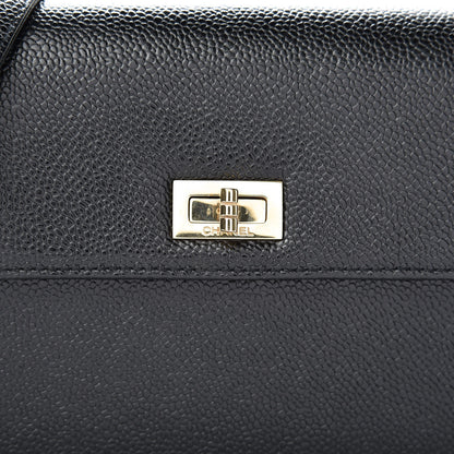 Chanel Caviar Mini Mademoiselle Flap Shoulder Bag Black 8 of 13