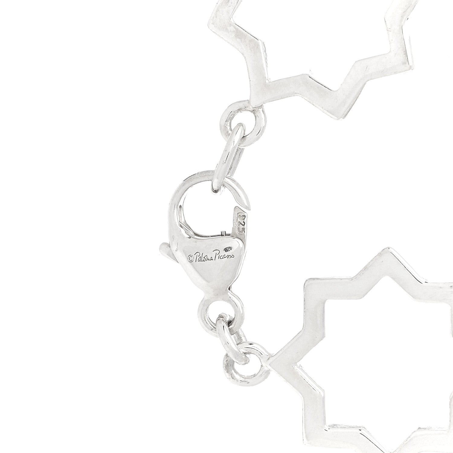 Tiffany Sterling Silver Paloma's Marrakesh Link Bracelet 4 of 5