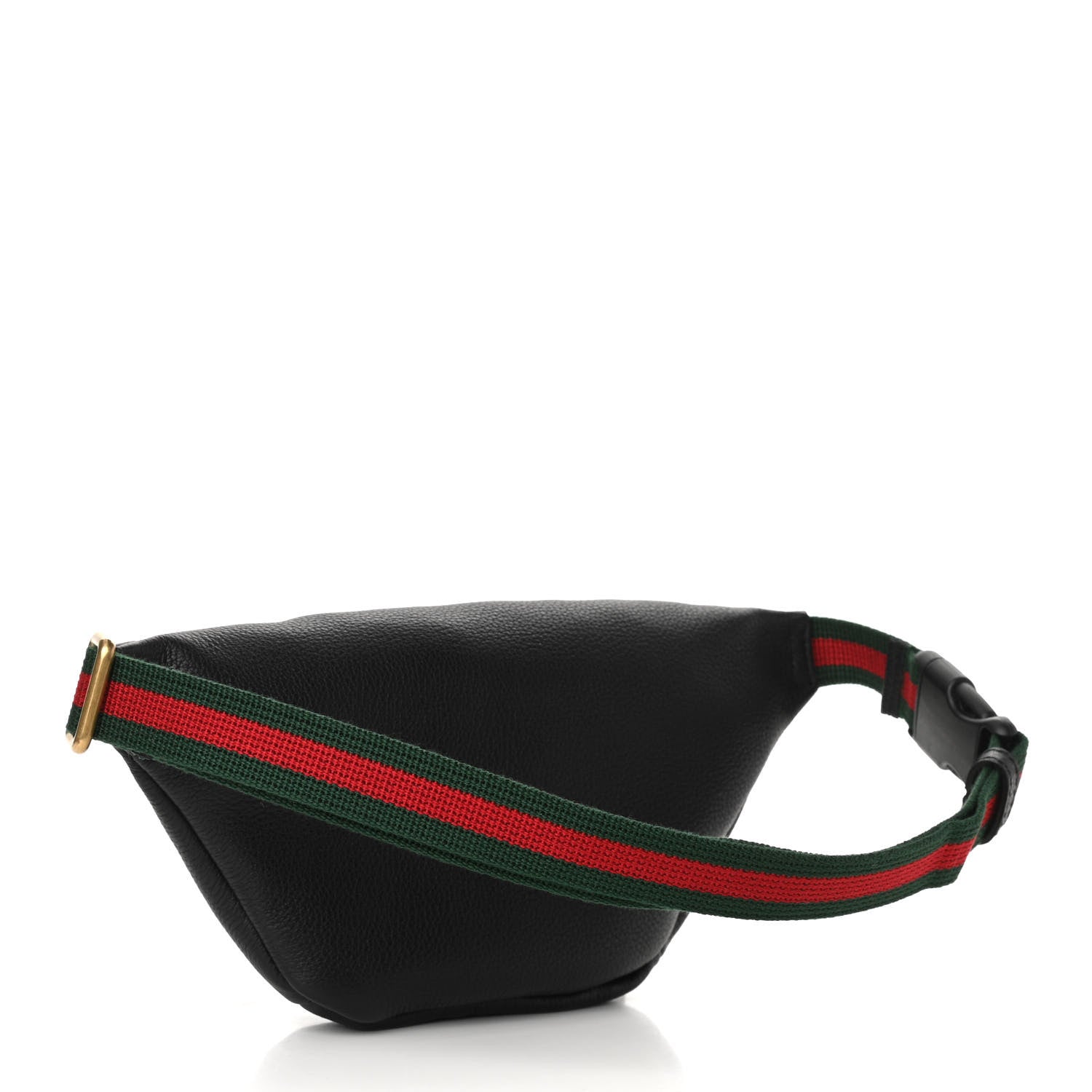 Gucci Grained Calfskin Small Logo Belt Bag Black 3 of 10