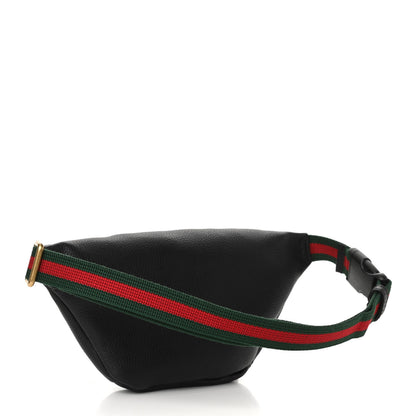Gucci Grained Calfskin Small Logo Belt Bag Black 3 of 10
