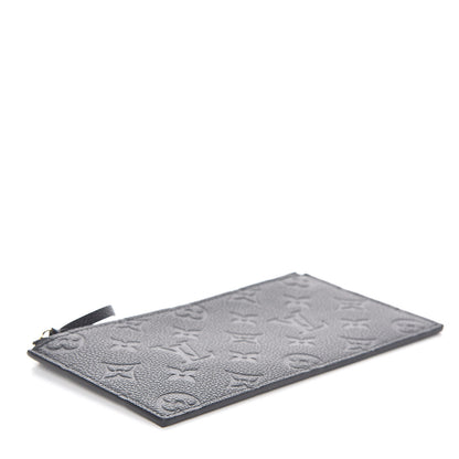 Louis Vuitton Empreinte Felicie Chain Wallet Zippered Insert Black 4 of 6