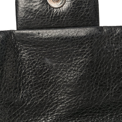 Chanel Glazed Calfskin Stitched On The Road Flap Black 12 of 19
