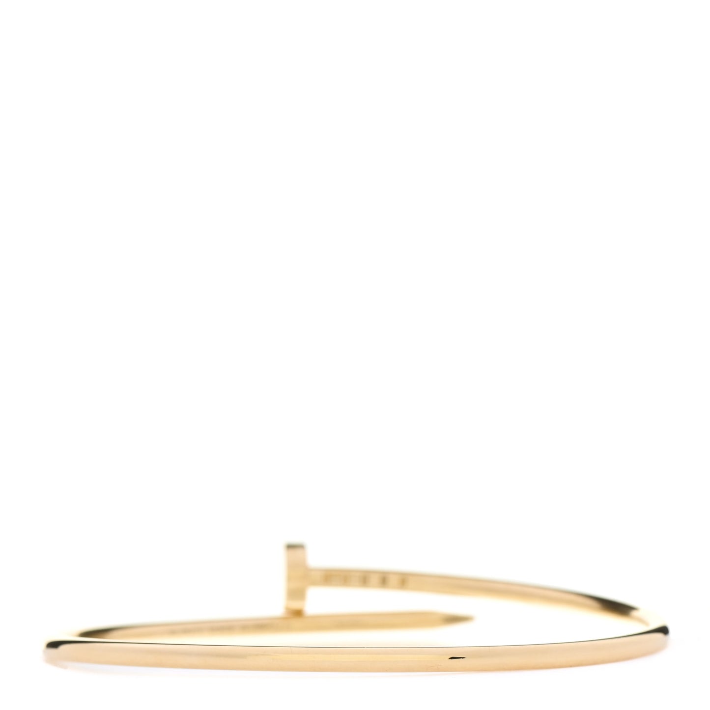 18K Yellow Gold Small Juste Un Clou Bracelet 17