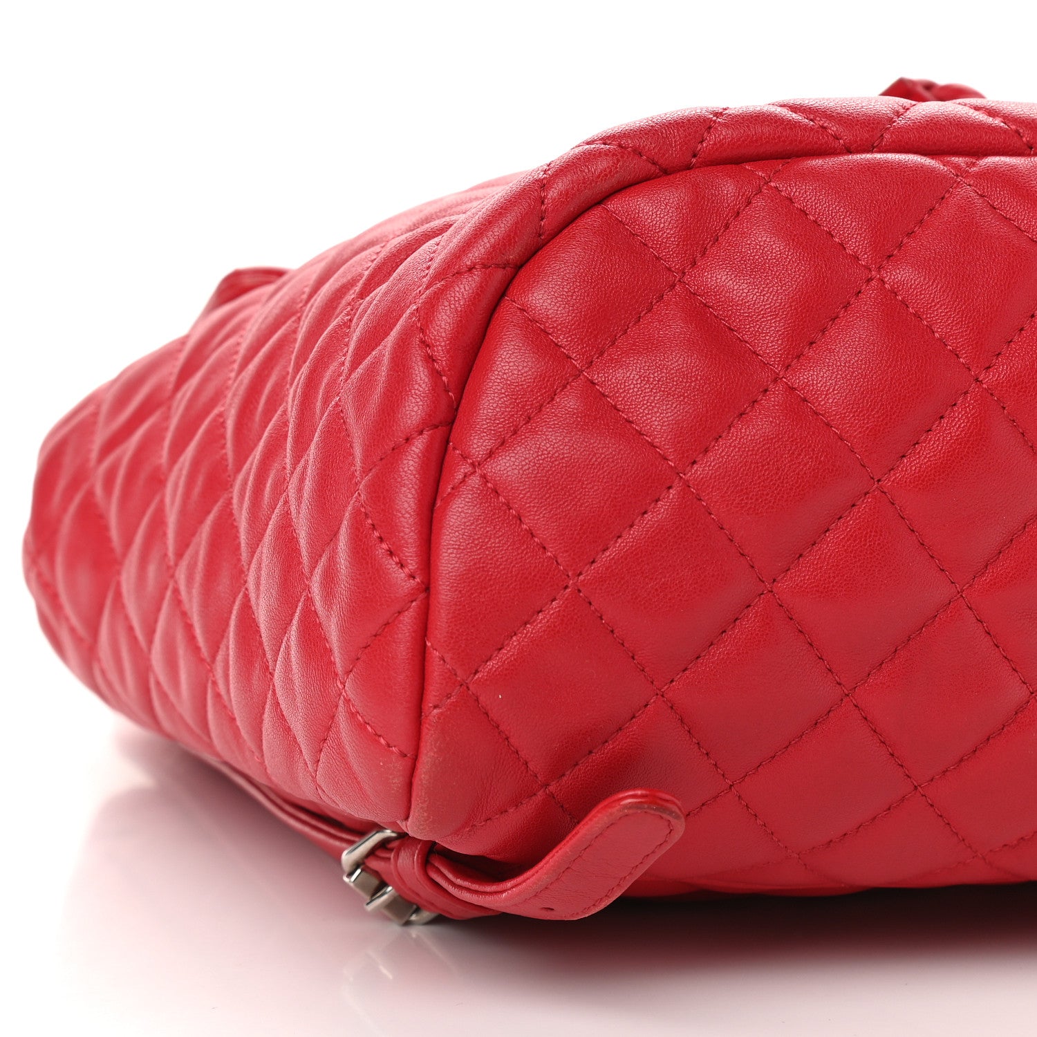 Chanel Lambskin Quilted Small Urban Spirit Backpack Red 8 of 14