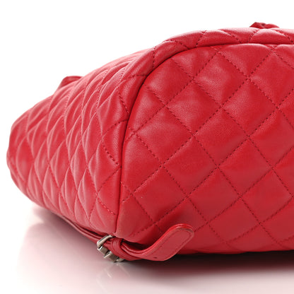 Chanel Lambskin Quilted Small Urban Spirit Backpack Red 8 of 14