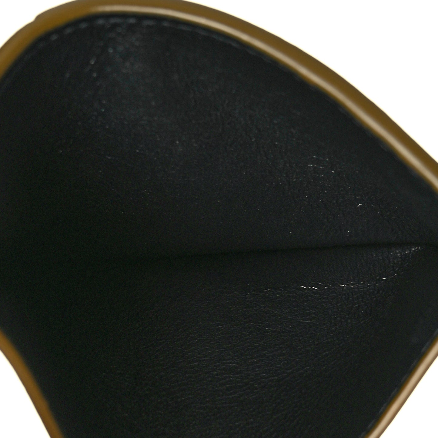 Calfskin 5 Fragments Card Holder Olive