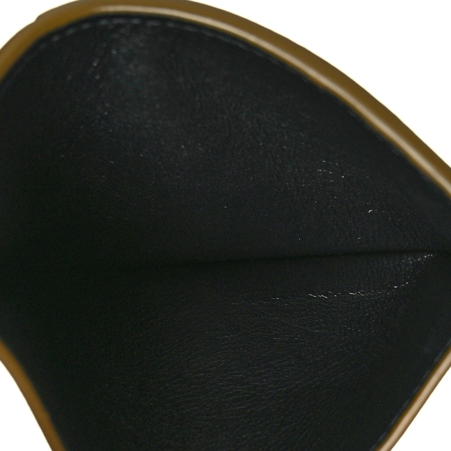 Saint Laurent Calfskin 5 Fragments Card Holder Olive 5 of 9