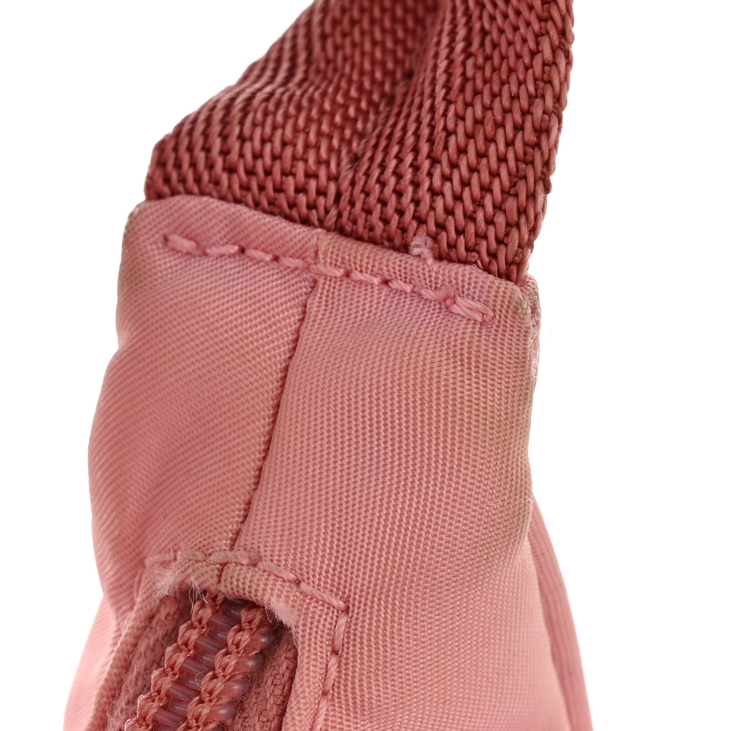 Tessuto Nylon Saffiano Mini Re-Edition 2000 Bag Rosa Rosa