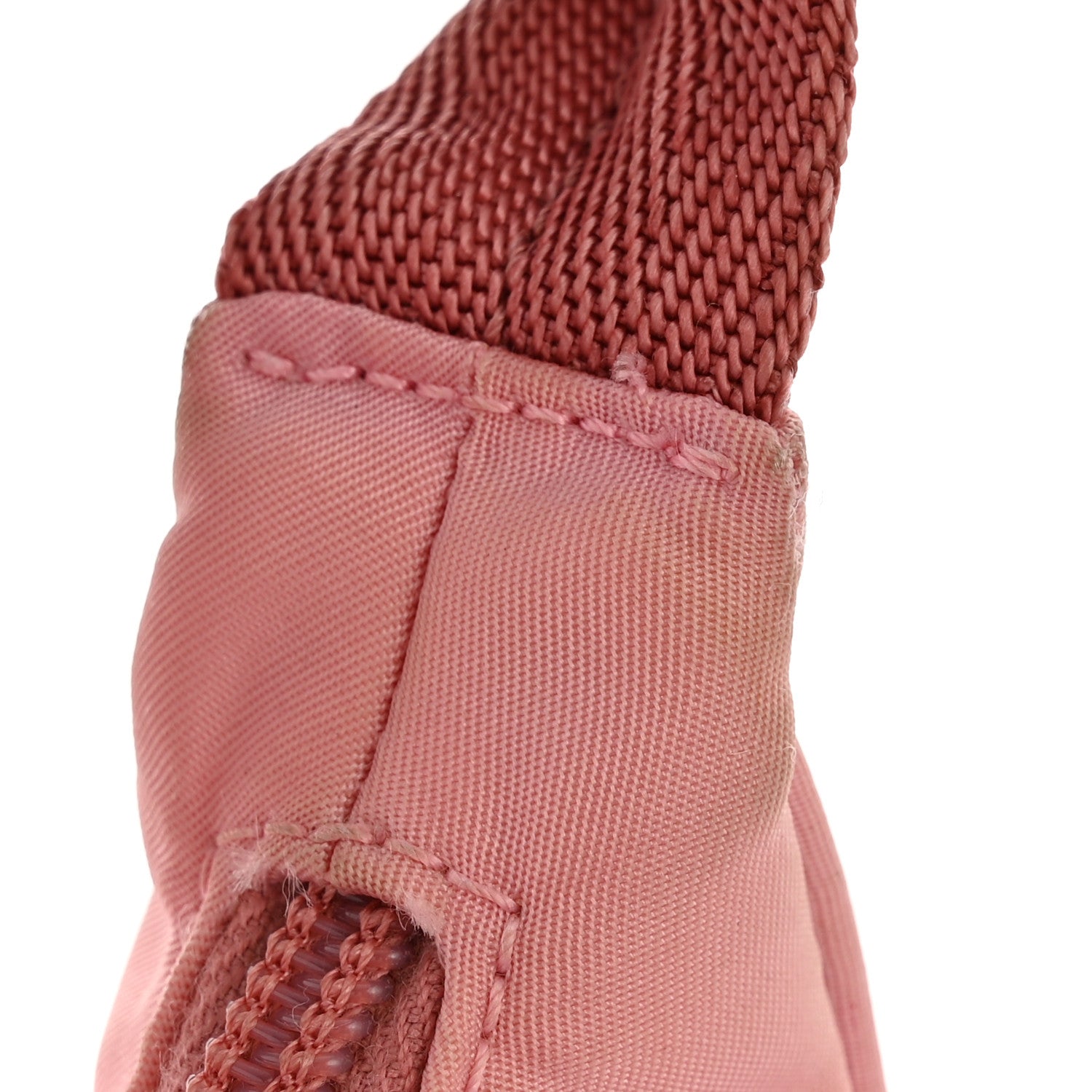 Prada Tessuto Nylon Saffiano Mini Re-Edition 2000 Bag Rosa Rosa 12 of 12