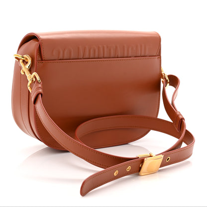 Christian Dior Box Calfskin Medium Bobby Flap Dark Tan 3 of 9