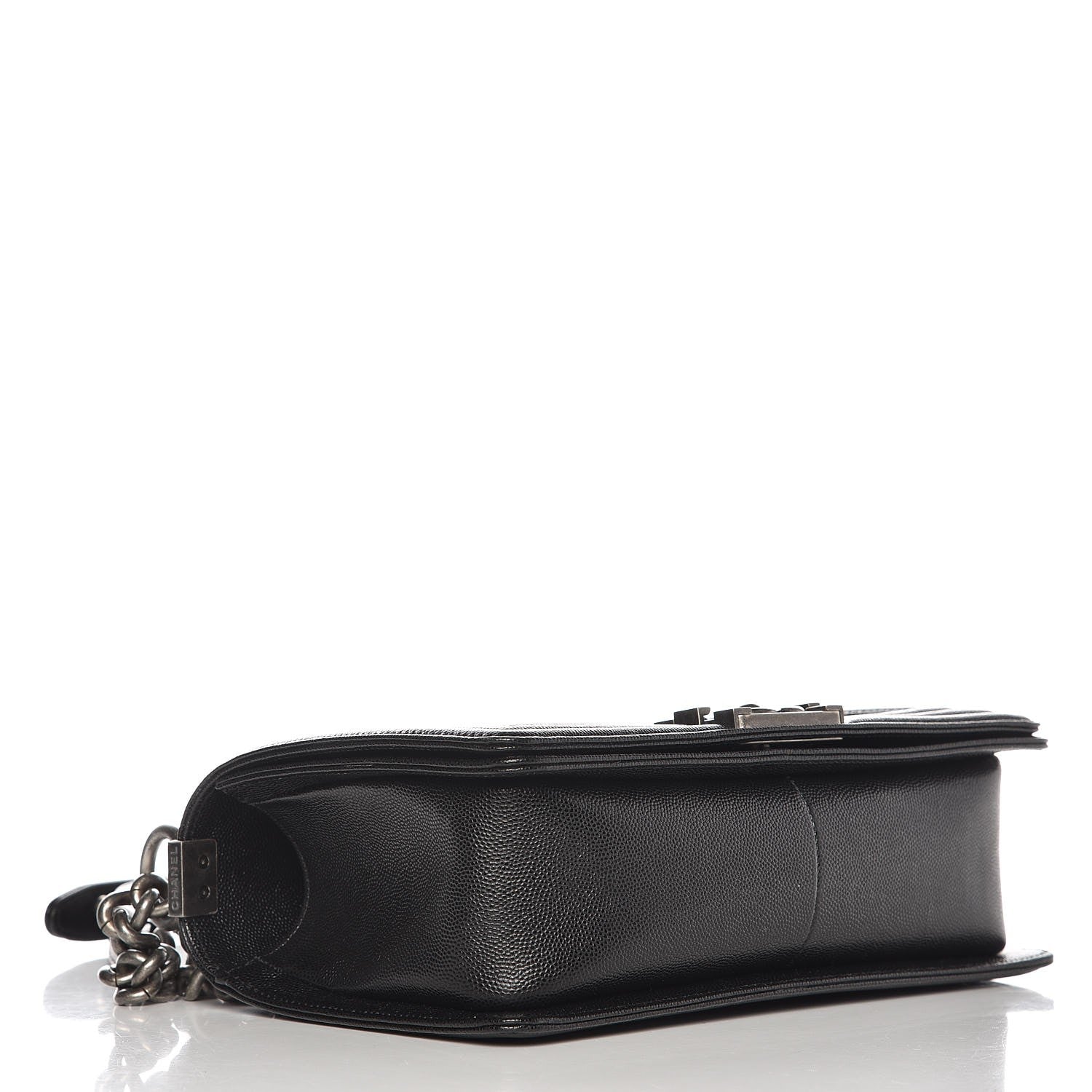 Chanel Caviar Quilted Medium Boy Flap Black 4 of 9