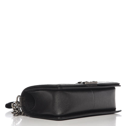 Chanel Caviar Quilted Medium Boy Flap Black 4 of 9