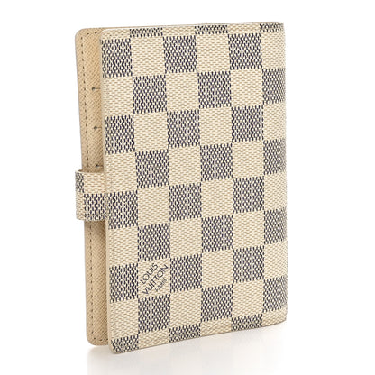 Louis Vuitton Damier Azur Small Ring Agenda Cover 3 of 6
