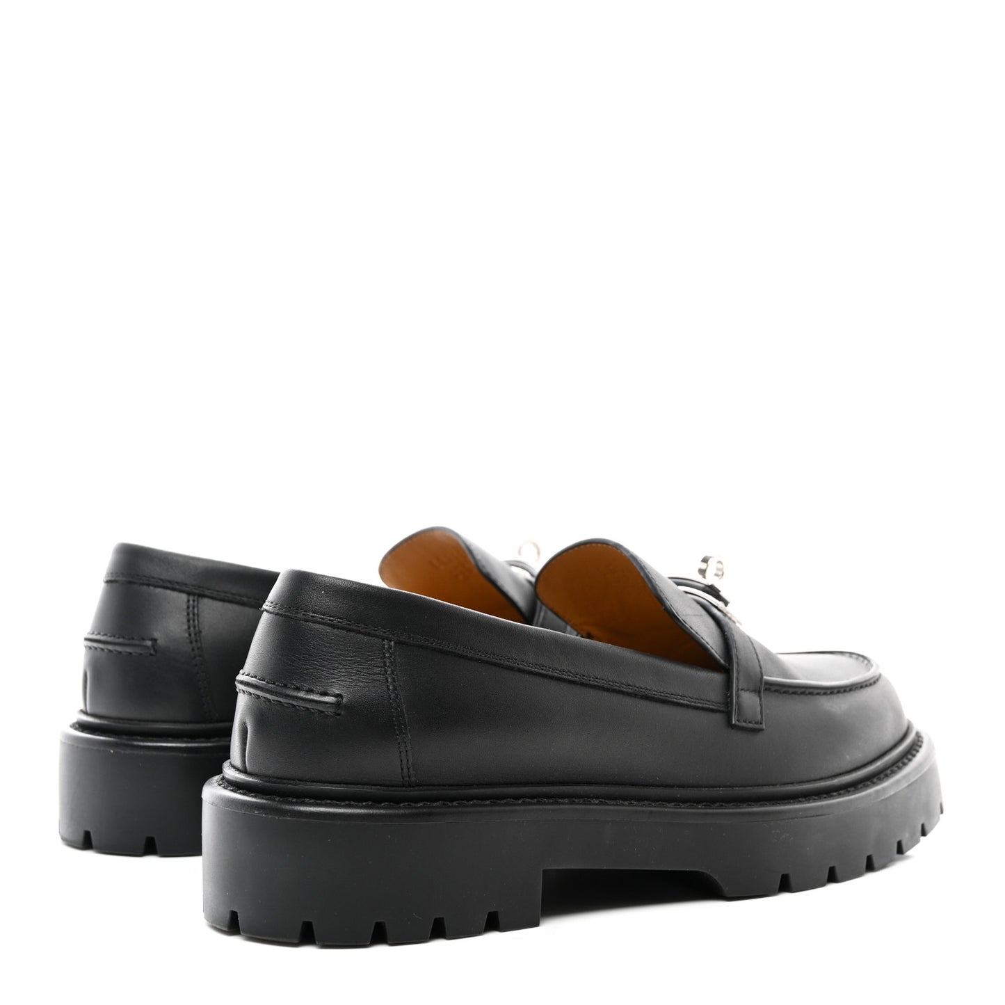 Calfskin First Derby Shoes 37.5 Black