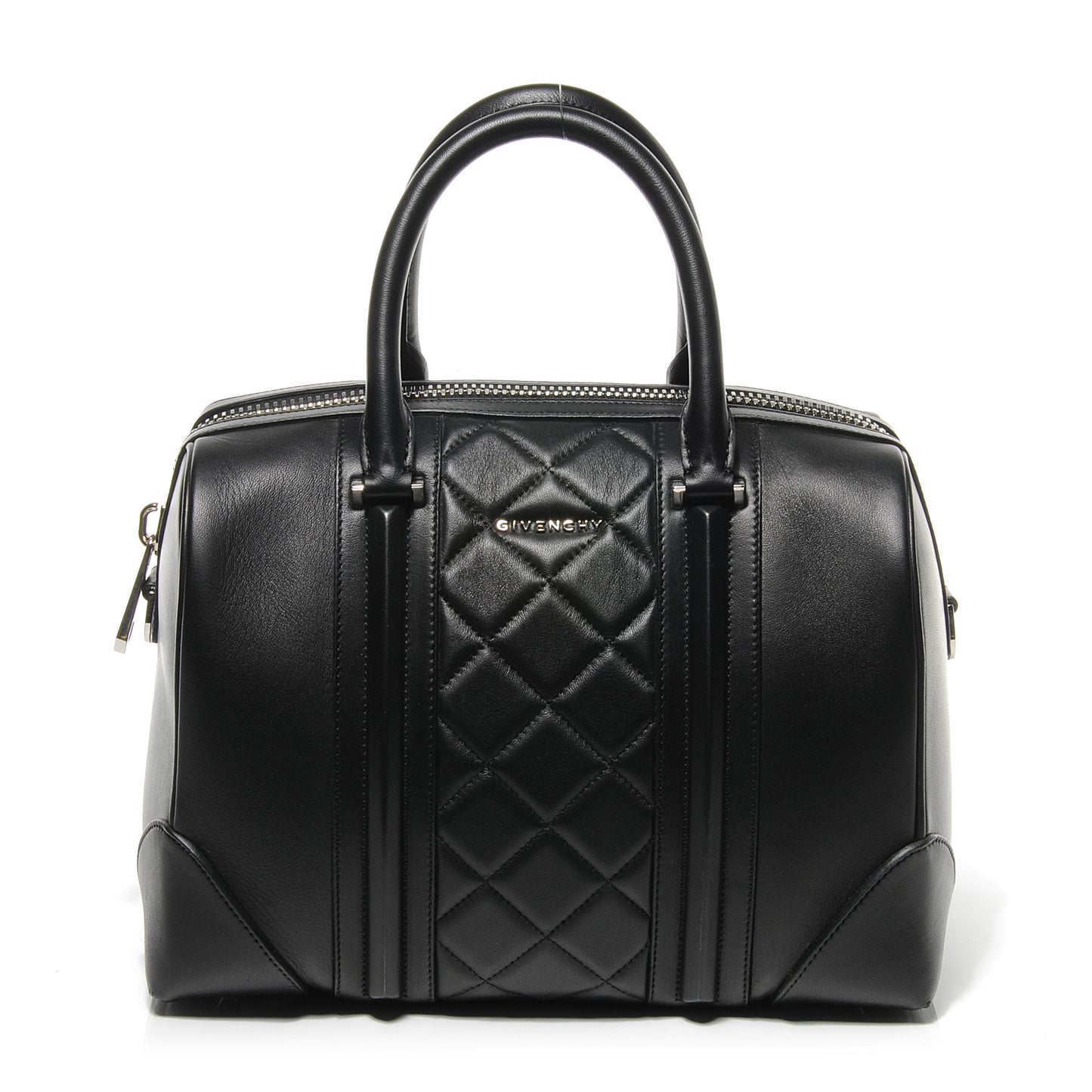 Lambskin Quilted Large Lucrezia Black