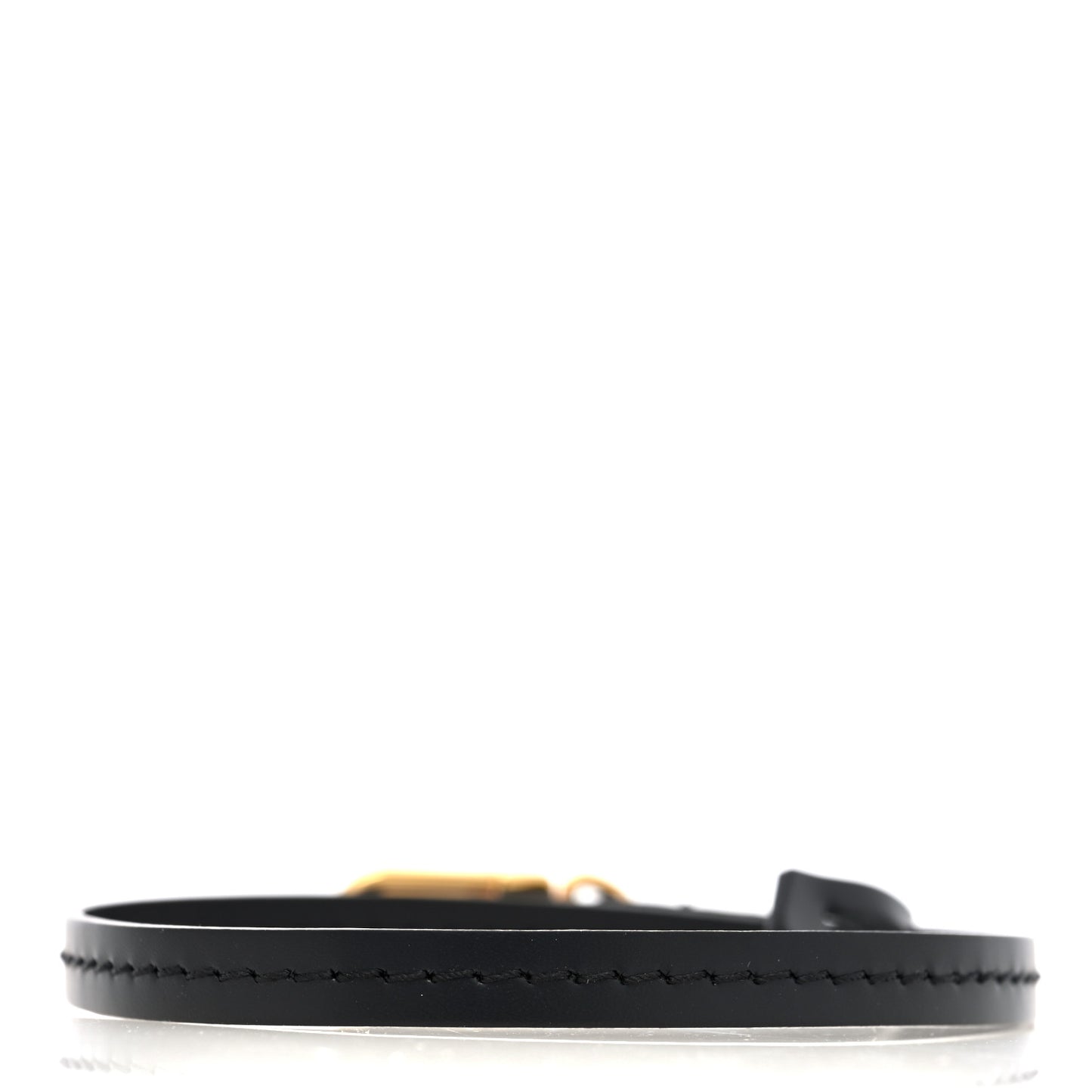 Calfskin Pochette Accessories Strap Black