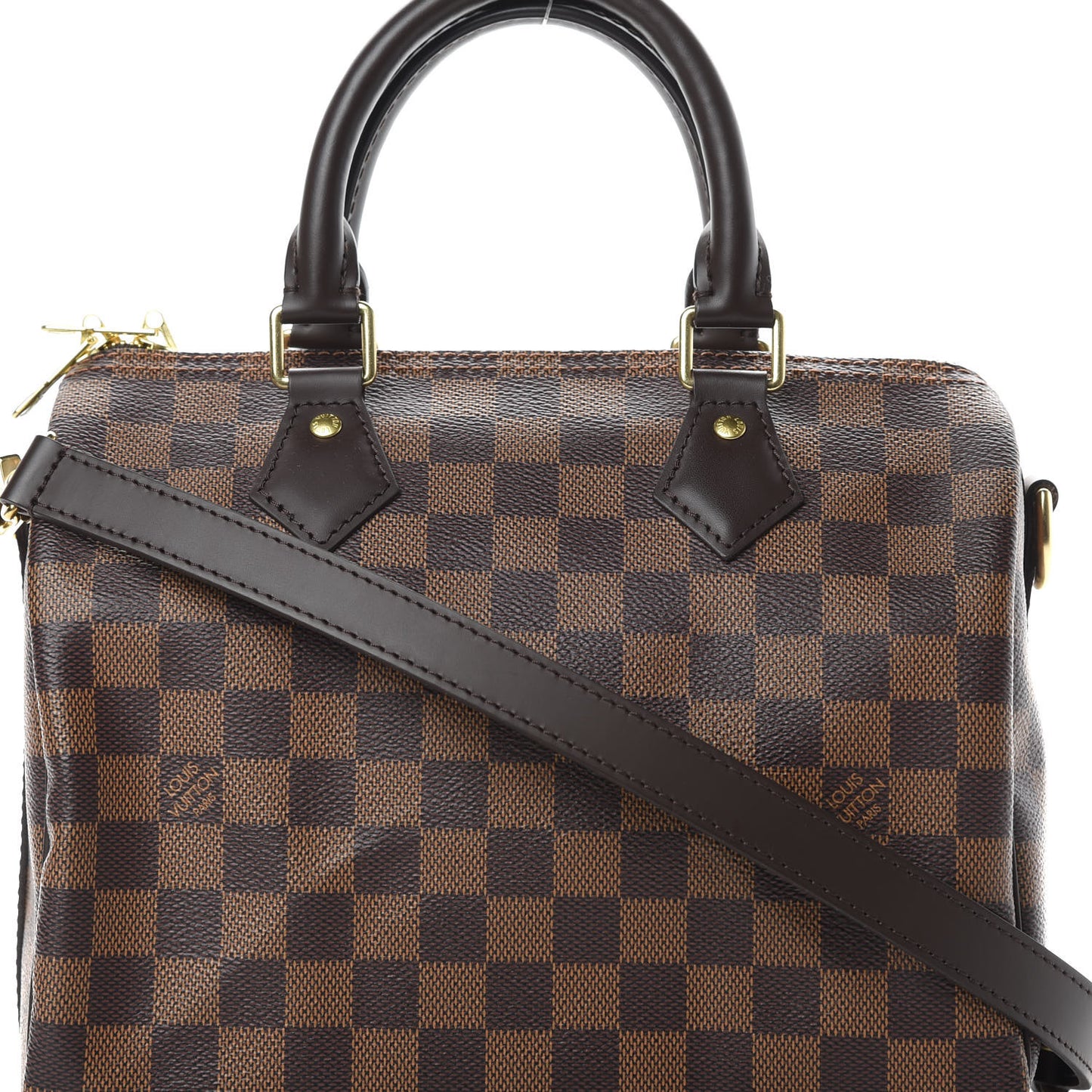 Damier Ebene Speedy Bandouliere 25