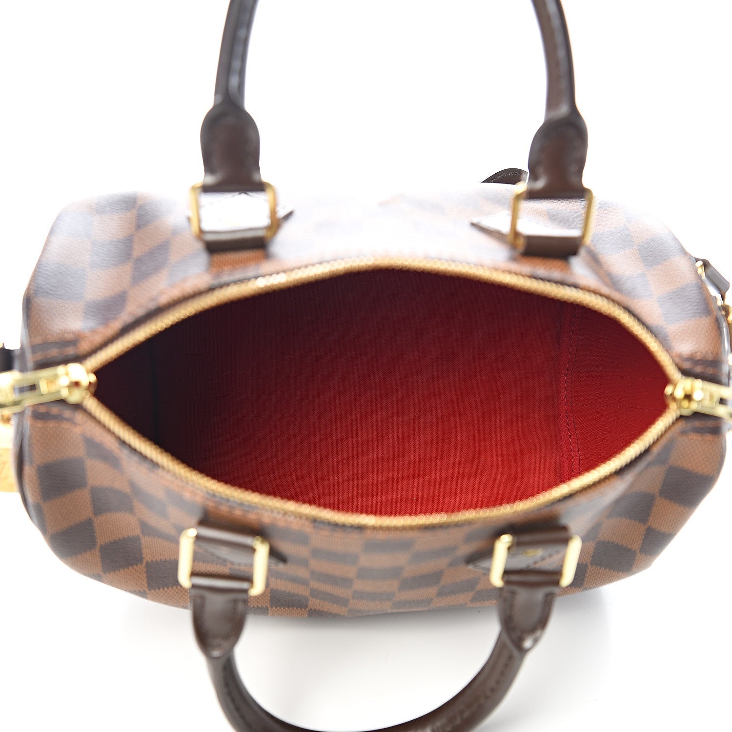 Louis Vuitton Damier Ebene Speedy Bandouliere 25 4 of 11
