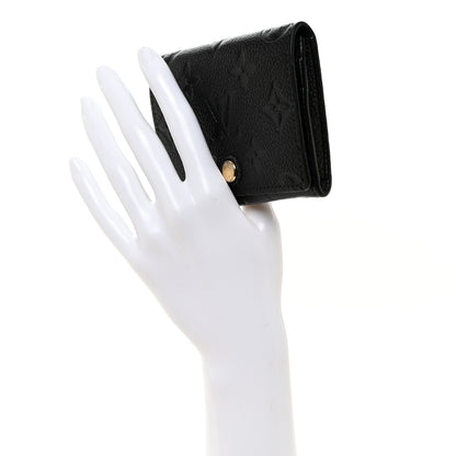 Louis Vuitton Empreinte Business Card Holder Black 2 of 7