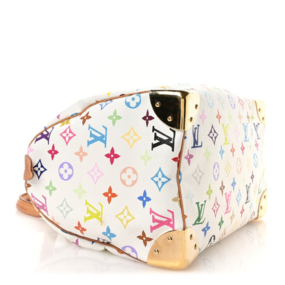 Louis Vuitton Monogram Multicolor Speedy 30 White 4 of 10