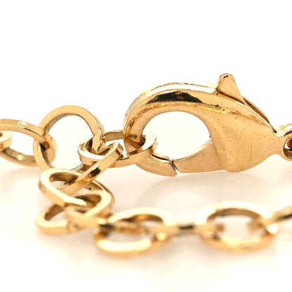 Chanel Resin CC Quilted Chain Belt Gold Pink 3 of 4