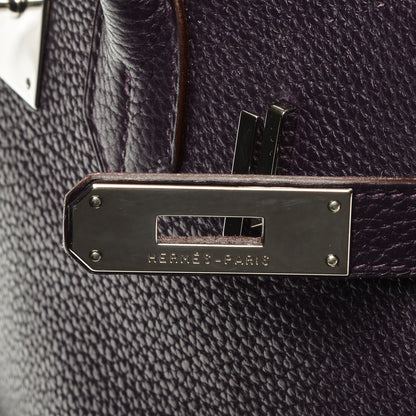 Hermes Togo Birkin 30 Raisin 11 of 25