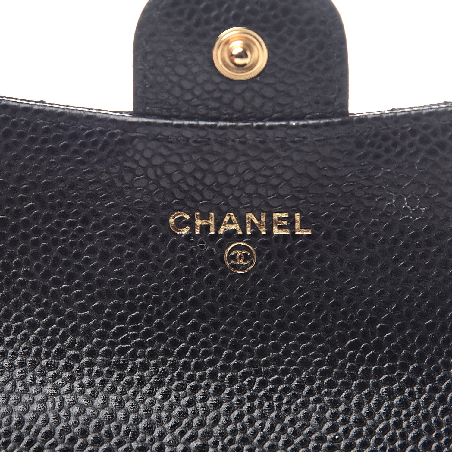 Chanel Caviar Quilted Flap Card Holder Black 5 of 7