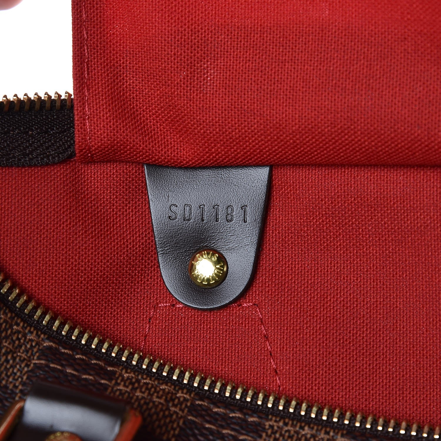 Louis Vuitton Damier Ebene Speedy 30 7 of 7