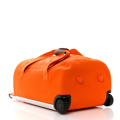 Louis Vuitton Knit Monogram Horizon Soft Duffle 55 Orange 4 of 11