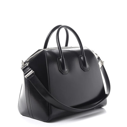 Givenchy Shiny Lord Calfskin Medium Antigona Black 3 of 10