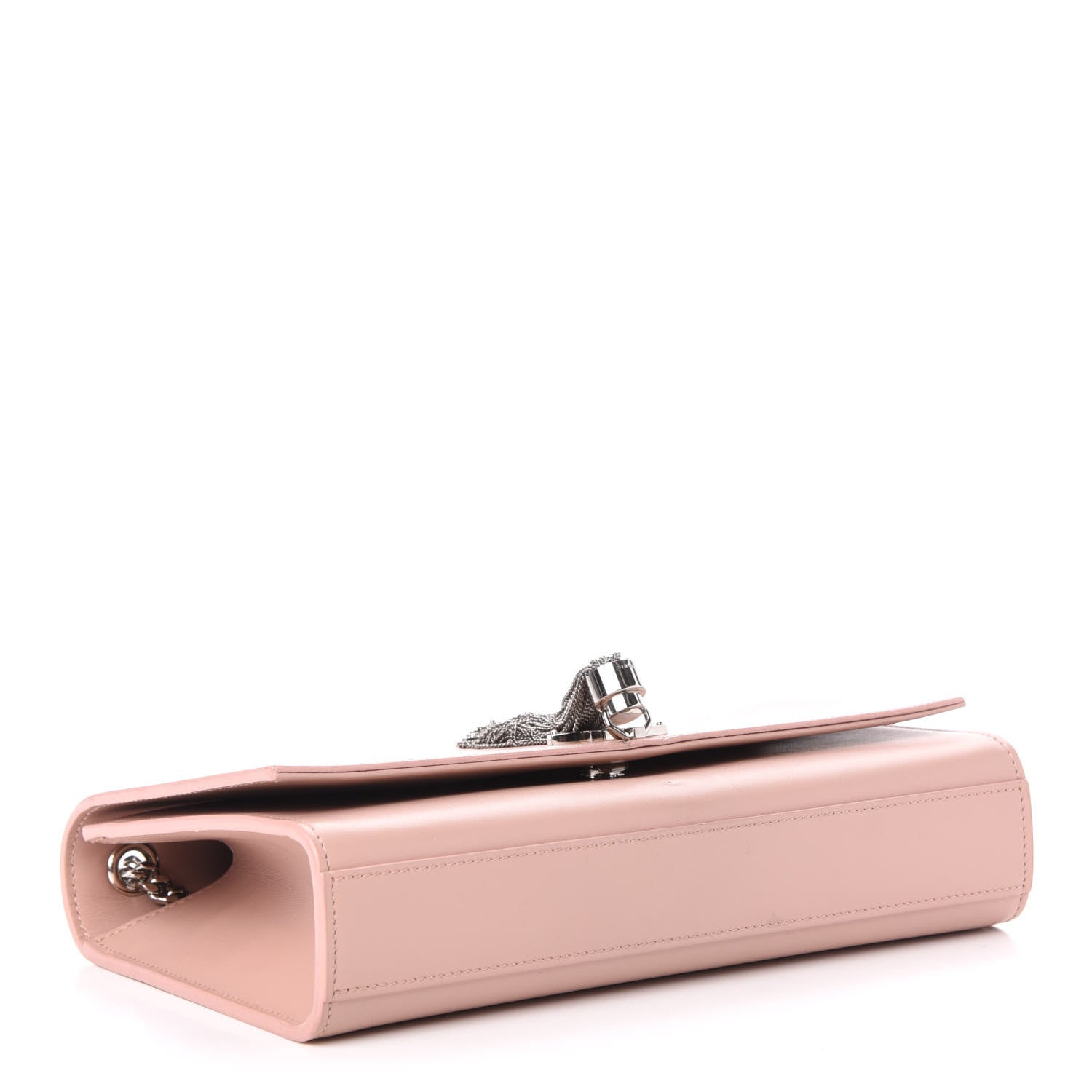 Saint Laurent Smooth Calfskin Medium Classic Monogram Kate Tassel Satchel Pale Blush 4 of 11